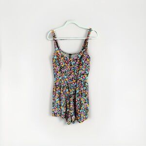 Floral Print Sleeveless Dress